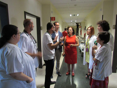 Noticia de Almería 24h: El Hospital de Poniente acomete obras de mejora en las plantas cuarta y quinta del área de Hospitalización