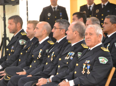 La Polica Local de Roquetas celebra el Da de los ngeles Custodios con un emotivo acto en el Castillo de Santa Ana