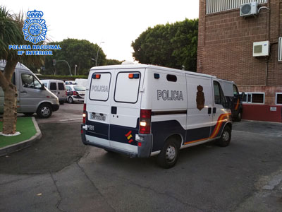 La Polica Nacional detiene en Almera a un fugitivo por varios delitos contra la propiedad