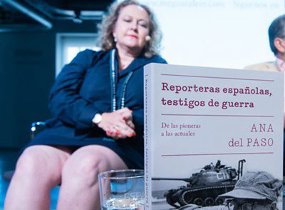 Ana del Paso presenta en Almera Reporteras espaolas, testigos de guerra, que incluye a Colombine