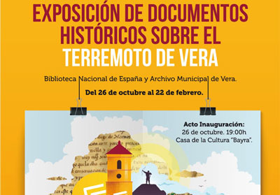 Exposicin de Documentos Histricos sobre el terremoto de Vera