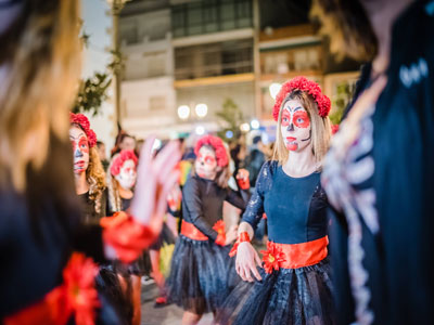 Noticia de Almera 24h: Roquetas sorte la lluvia y vivi un intenso Halloween