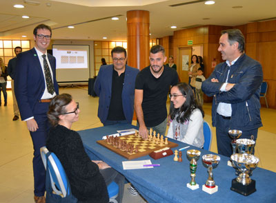 Jugadoras profesionales compiten en Almera para lograr la norma Maestra Internacional de Ajedrez 