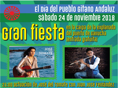 Garrucha celebrar el da del pueblo Gitano Andaluz con una gala musical flamenca de jvenes primeros espadas