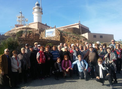 Los Mayores de Mojcar Visitan Cabo de Gata