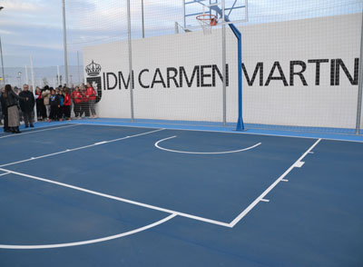 Noticia de Almera 24h: Carmen Martn inaugura las nuevas instalaciones deportivas en Cortijos de Marn que llevan su nombre