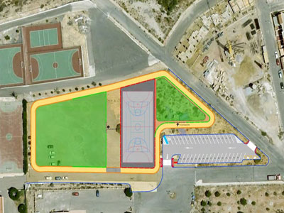 Diputacin impulsa un espacio deportivo y recreativo con ms de 7.000 m2 en Hurcal