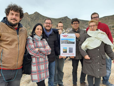 Adelante Andaluca apoya la movilizacin vecinal contra el proyecto del tendido elctrico en la Ribera de los Molinos de Huebro