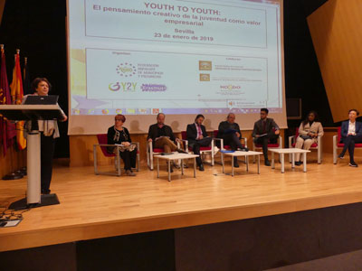 Noticia de Almería 24h: El Ayuntamiento de Vera participa en un seminario para difundir los resultados del proyecto europeo Youth2Youth, que tiene como objetivo fomentar el emprendimiento juvenil