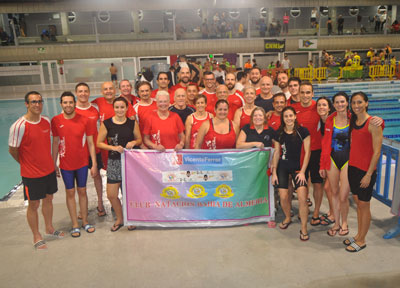 Lluvia de medallas para el club de natacin Baha de Almera en el Campeonato de Andaluca Mster de Torre del Mar