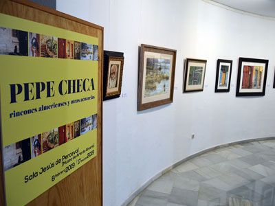 Noticia de Almera 24h: Una nueva exposicin de Pepe Checa renueva la sala Jess de Perceval del Museo de Arte Espacio 2