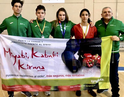 La EDM Alianza KSV consigue tres medallas en el Campeonato de Espaa de Lucha
