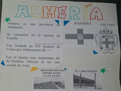 Noticia de Almera 24h: Un nio de Crdoba con antepasados almerienses define en un trabajo escolar la esencia de la capital almeriense