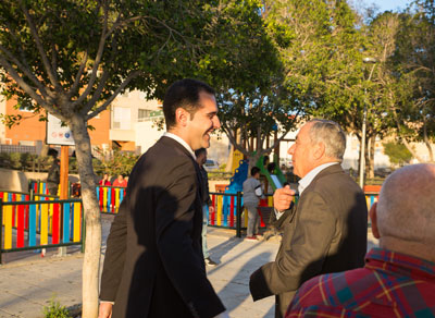Noticia de Almería 24h: Los vecinos de Piedras Redondas ya disfrutan de un nuevo parque infantil gracias a la inversión realizada por el Distrito Levante