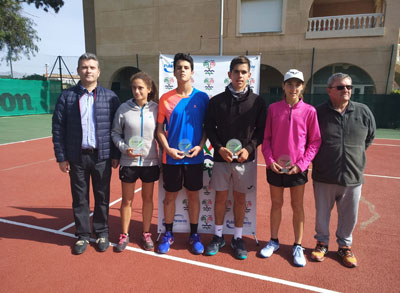 Noticia de Almera 24h: Tenis: Carlos Guerrero y M Dolores Lpez, campeones de Almera de categora cadete en el CT El Ejido