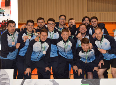 Noticia de Almera 24h: La Universidad de Almera Campeona de Andaluca en vley masculino, iguala las ocho medallas de 2018