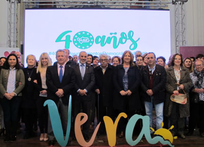 Noticia de Almería 24h: El municipalismo almeriense se cita en Vera en la presentación de un documental que conmemora los cuarenta años de ayuntamientos democráticos