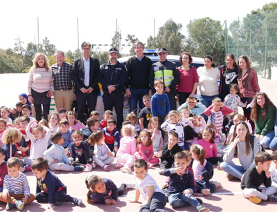 Noticia de Almería 24h: La Policía Local realiza una Jornada de Educación Vial para los más pequeños del CEIP Abdera