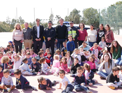 Noticia de Almera 24h: La Polica Local realiza una Jornada de Educacin Vial para los ms pequeos del CEIP Abdera