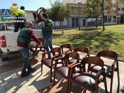 La Guardia Civil detiene al autor de 5 hurtos en establecimientos hosteleros de Roquetas de Mar