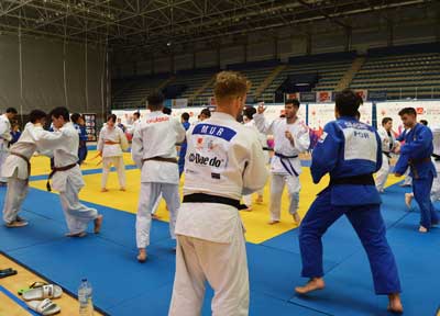 Noticia de Almera 24h: Almera rene a judocas de toda Europa en un Training Camp en Semana Santa 