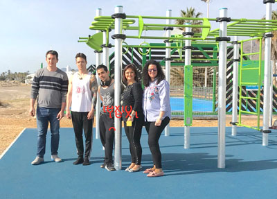 Noticia de Almera 24h: Un nuevo parque de Calistreetnia se suma a la oferta deportiva de Mojcar