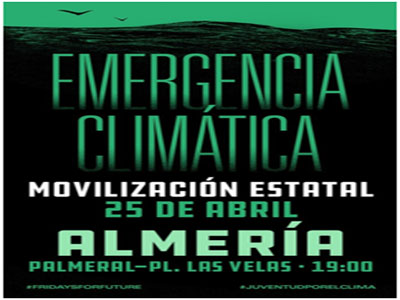 Noticia de Almería 24h: Friday for Future Almeria  pedimos que se Actue por el clima