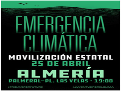 Noticia de Almera 24h: Friday for Future Almeria  pedimos que se Actue por el clima