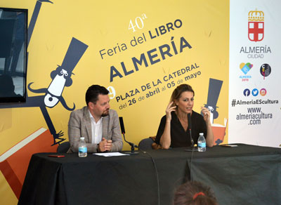 Noticia de Almera 24h: ngeles Blanco, la poesa de Jorge Gimeno y la inteligencia emocional protagonizan el lunes de la Feria del Libro de Almera