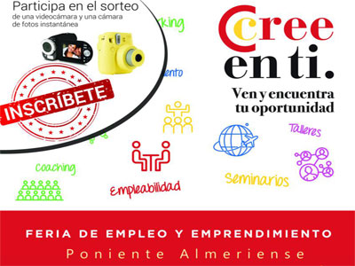 Este jueves llega la Feria de Empleo y Emprendimiento al Pabelln de Deportes de Adra