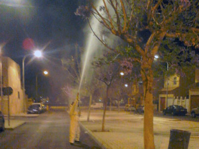 Noticia de Almera 24h: El Ayuntamiento intensifica la campaa de tratamiento de control de plagas en el municipio de cara al verano