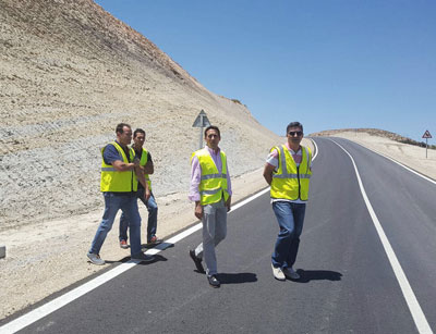 Noticia de Almera 24h: Diputacin impulsa mejoras en carreteras de seis municipios de la provincia