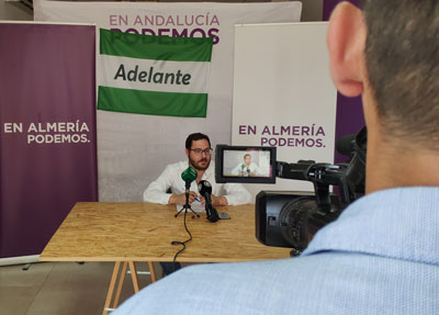 Noticia de Almería 24h: Para Adelante Andalucía ”los presupuestos presentados por el trío de la derecha son una chapuza, para Andalucía en general y para Almería en particular”