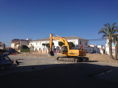 Noticia de Almera 24h: Arrancan las obras de modernizacin de la Avenida de la Estacin de Hurcal-Overa