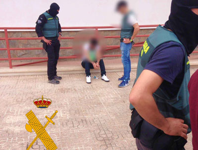 Detienen en Balerma al líder de una organización criminal dedicada al tráfico de drogas en Bégica