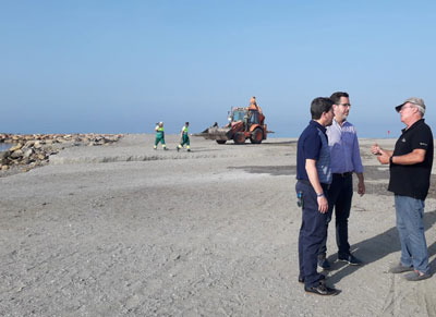 Noticia de Almería 24h: Las Playas Urbanas de El Ejido ya están limpias y operativas desde primera hora tras la celebración de San Juan