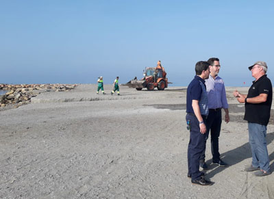 Las Playas Urbanas de El Ejido ya estn limpias y operativas desde primera hora tras la celebracin de San Juan