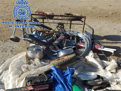 Noticia de Almería 24h: Detenidos in fraganti dos ladrones en la Cañada de San Urbano-Almeria