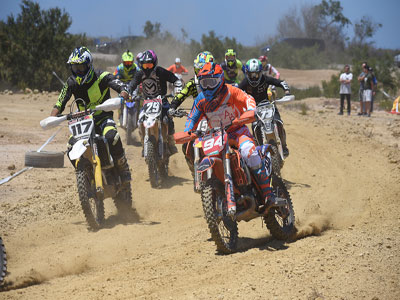 Balerma recibe a cien participantes en una de las pruebas ms espectaculares del Trofeo MX Almera