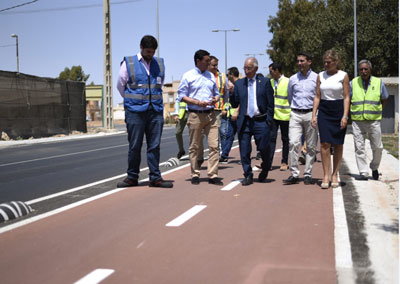 Ayuntamiento y Diputacin impulsan la mejora del acceso a Roquetas y la conexin de cuatro de sus barrios