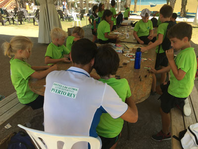 Noticia de Almera 24h: Nios de la escuela de verano  de Vera disfrutan de la ludoteca multideporte del Centro Deportivo Puerto Rey 