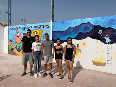 Noticia de Almera 24h: I concurso de pintura mural con grafittis en Vera