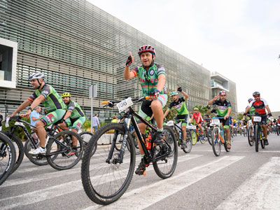 Noticia de Almera 24h: Casi 300 personas participan en la ruta cicloturista de la Semana de la Movilidad y xito del primer da de autobs gratuito