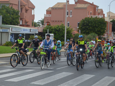 Casi 400 personas disfrutaron de la ruta ciclista de la Semana Europea de la Movilidad