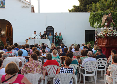 Noticia de Almería 24h: El núcleo de Pampanico celebra esta semana sus fiestas patronales en honor a San Rafael Arcángel con un calendario muy variado y entretenido