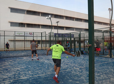 Arranca el V Open de pdel Ciudad de Berja con cien parejas inscritas