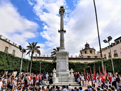 Defensa del arbolado y Monumento a los Mrtires de la Libertad de la Plaza Vieja