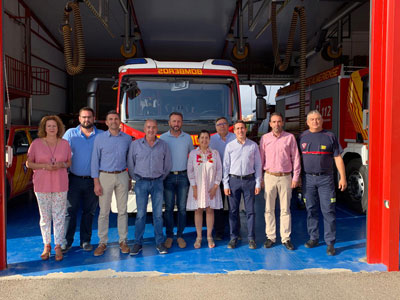 El Consorcio de Bomberos del Levante elige por unanimidad a la alcaldesa de Mojcar como presidenta y al alcalde de Bdar como vicepresidente