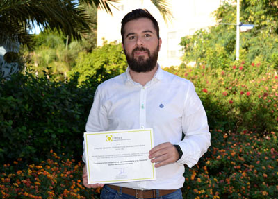 Un estudiante de la Universidad gana el I Premio de la Ctedra de Cooperativas Agroalimentarias de la Universidad de Valencia y Cooperativas Agroalimentarias de Espaa