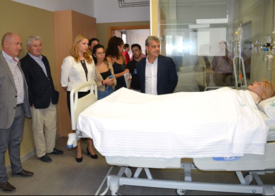 Noticia de Almera 24h: La Universidad inaugura el primer centro de simulacin de la provincia para formar a futuros sanitarios